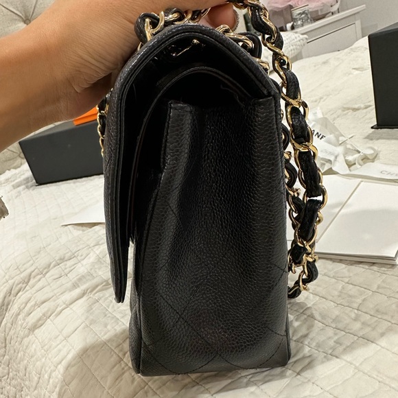 Chanel jumbo Classic Flap shoulder bag - Picture 5 of 14